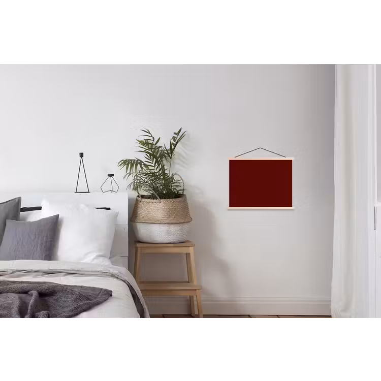 Schoolplaat - Burnt - Mahogany - Rood — 2