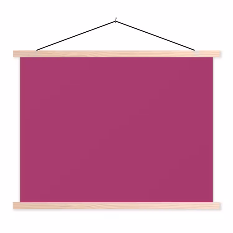 Schoolplaat - Deep - Magenta - Paars — 1