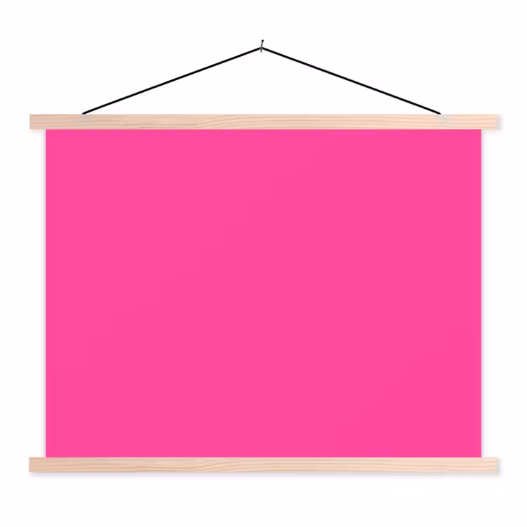 Schoolplaat - Electric - Magenta - Roze — 1