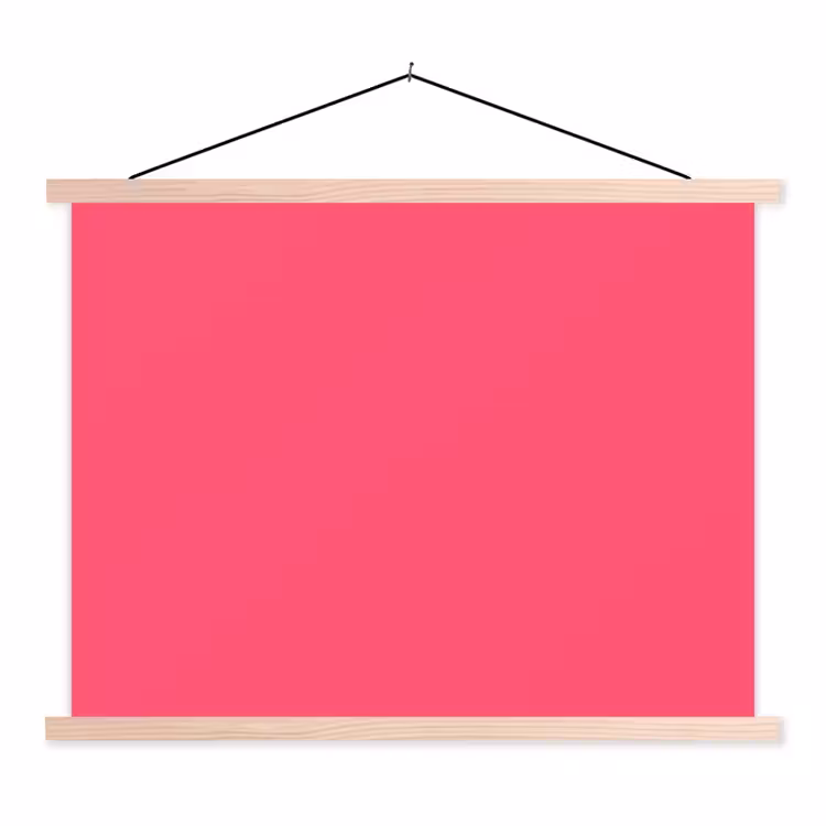 Schoolplaat - Neon - Flamingo - Roze — 1