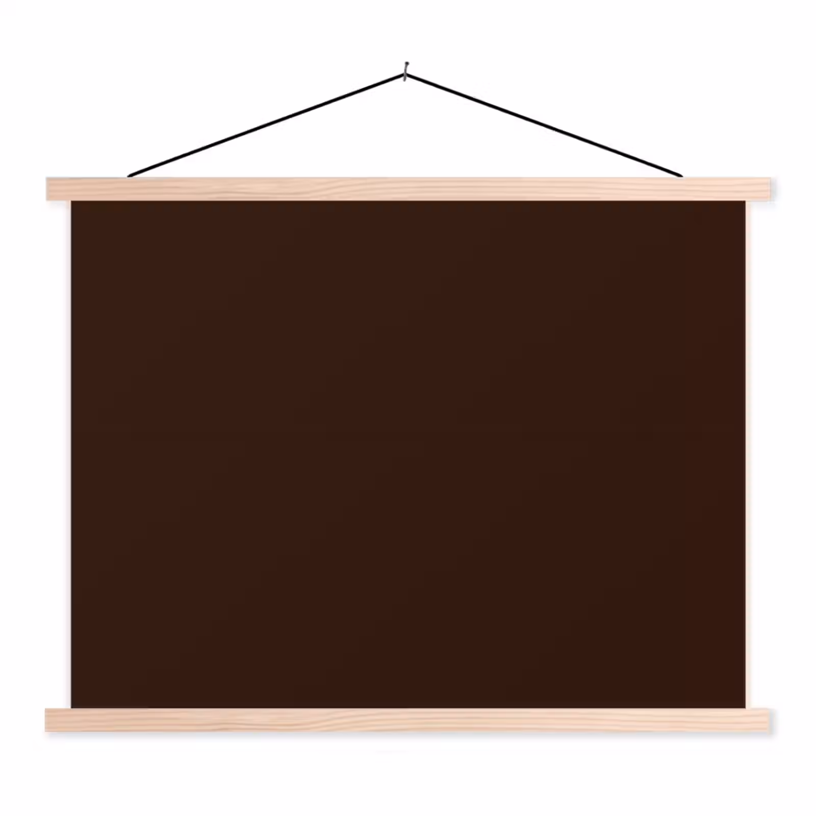 Schoolplaat - Dark - Chocolate - Bruin — 1