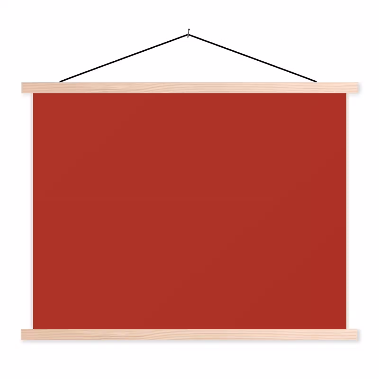 Schoolplaat - Deep - Crimson - Rood — 1