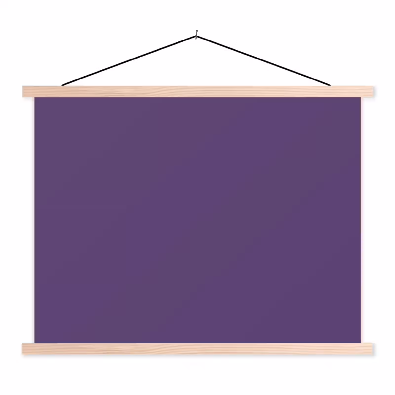 Schoolplaat - Deep - Plum - Paars — 1