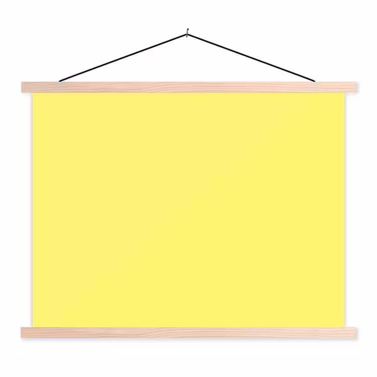 Schoolplaat - Buttery - Beige - Geel — 1