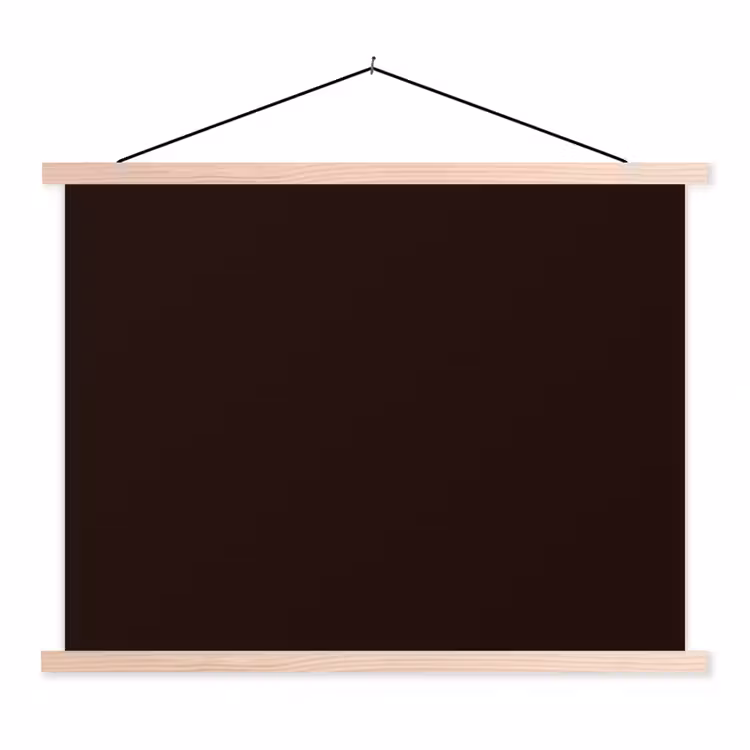 Schoolplaat - Deep - Obsidian - Bruin — 1