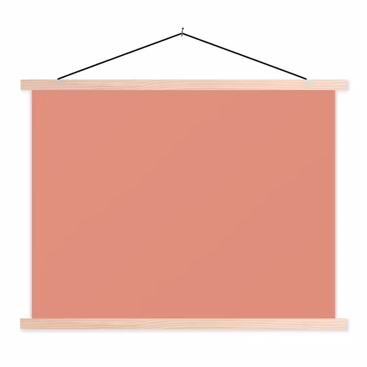 Schoolplaat - Earthy - Rose - Koraal — 1
