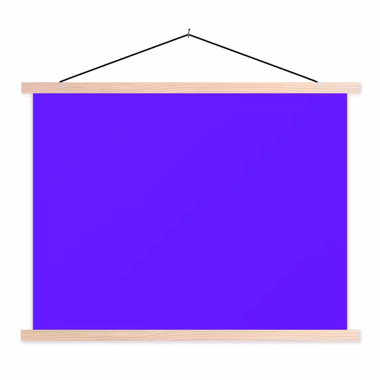 Schoolplaat - Electric - Indigo - Paars — 1