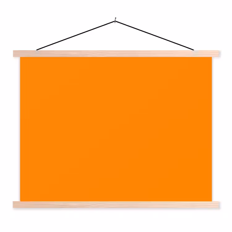 Schoolplaat - Marigold - Glow - Oranje — 1