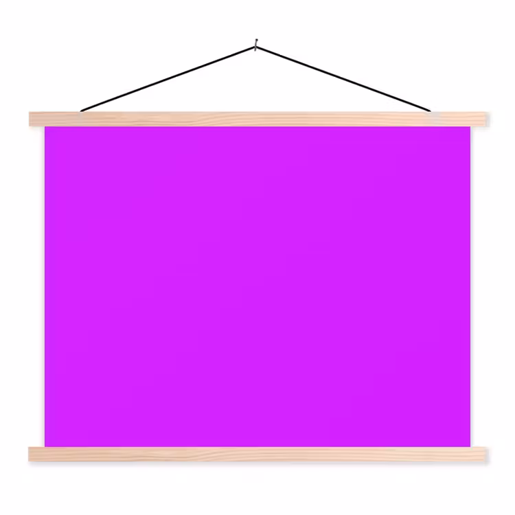 Schoolplaat - Neon - Orchid - Paars — 1