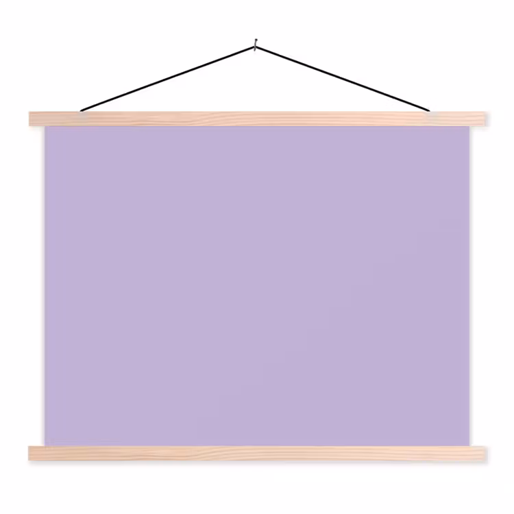 Schoolplaat - Pastel - Lilac - Paars — 1