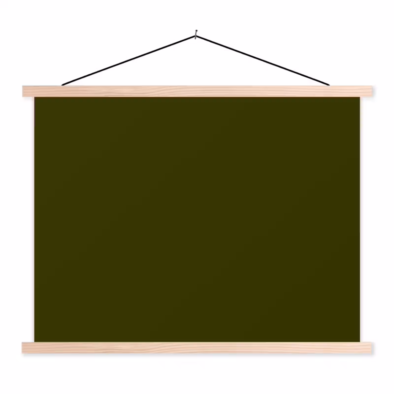 Schoolplaat - Dark - Olive - Groen — 1