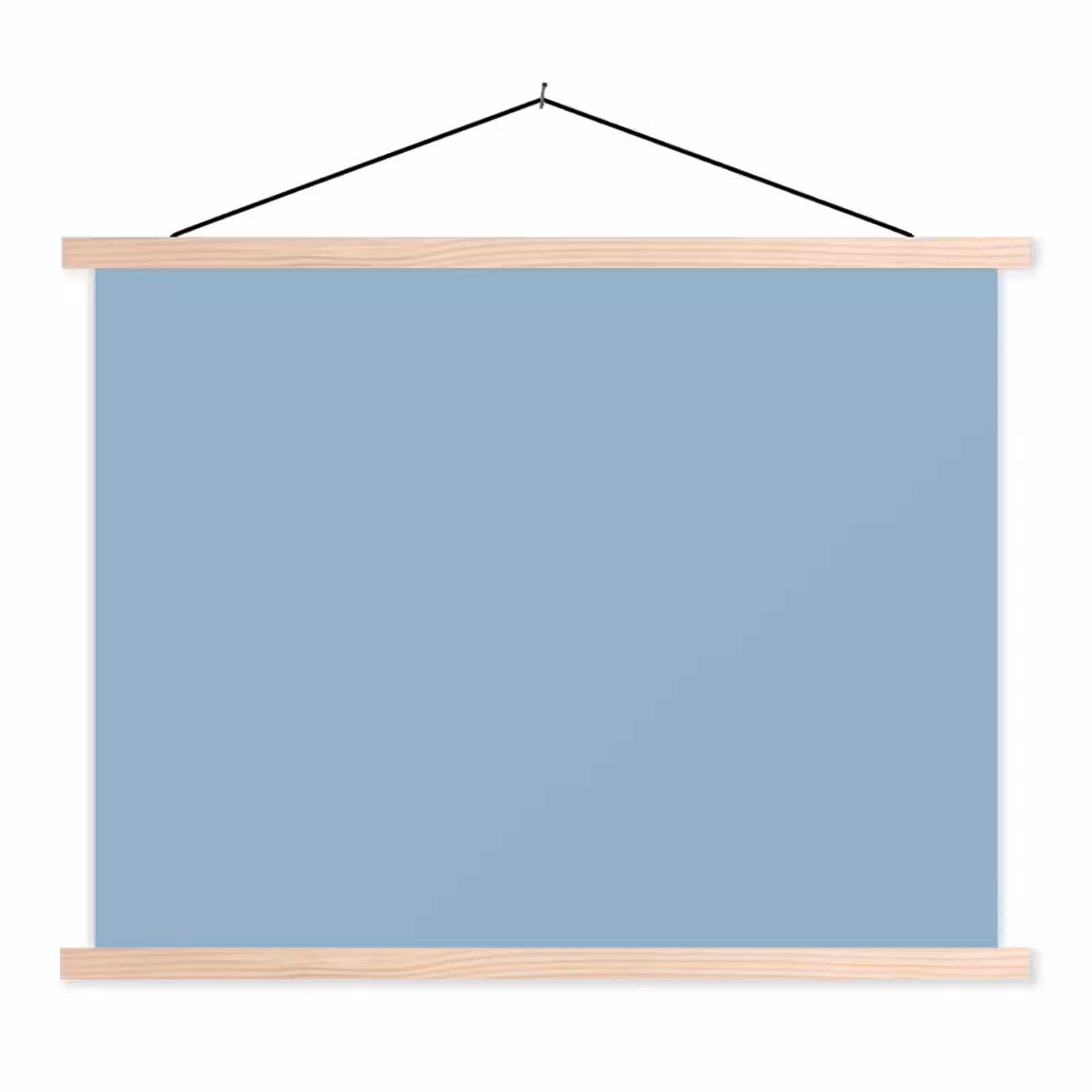 Schoolplaat - Dusty - Denim - Blauw — 1