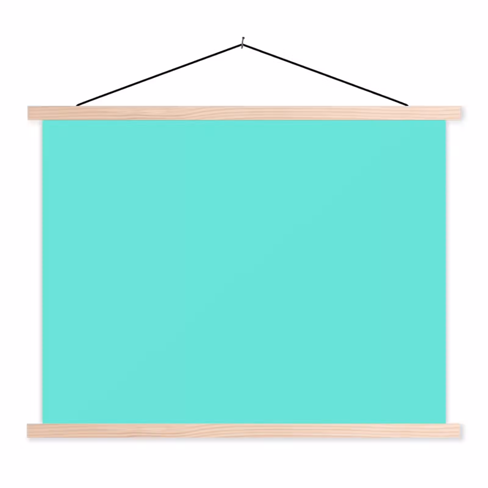 Schoolplaat - Electric - Cyan - Turkoois — 1