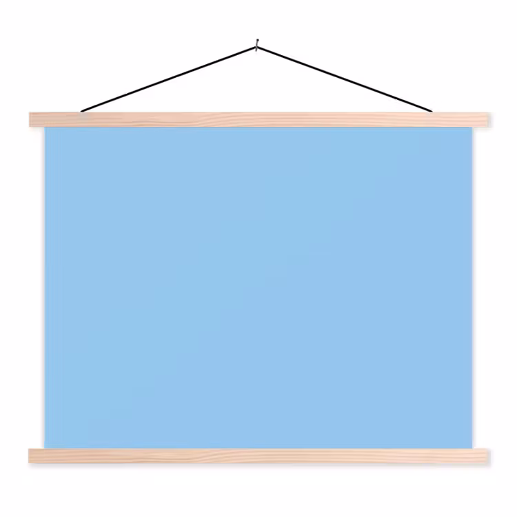 Schoolplaat - Baby - Blue - Blauw — 1