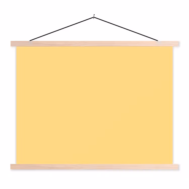Schoolplaat - Butter - Geel - Yellow — 1