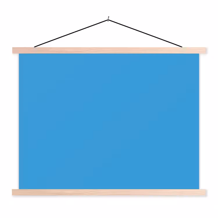 Schoolplaat - Cerulean - Breeze - Blauw — 1