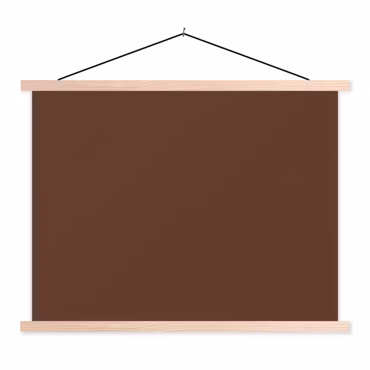 Schoolplaat - Deep - Clay - Brown - Bruin — 1