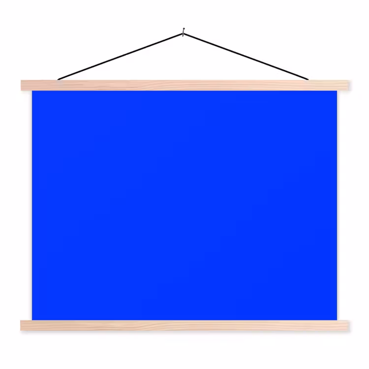 Schoolplaat - Electric - Blue - Blauw — 1