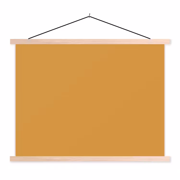 Schoolplaat - Autumn - Mustard - Geel — 1
