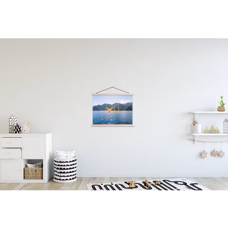Schoolplaat - Badmode - Bikini - Zee - Bergen - Geel — 3