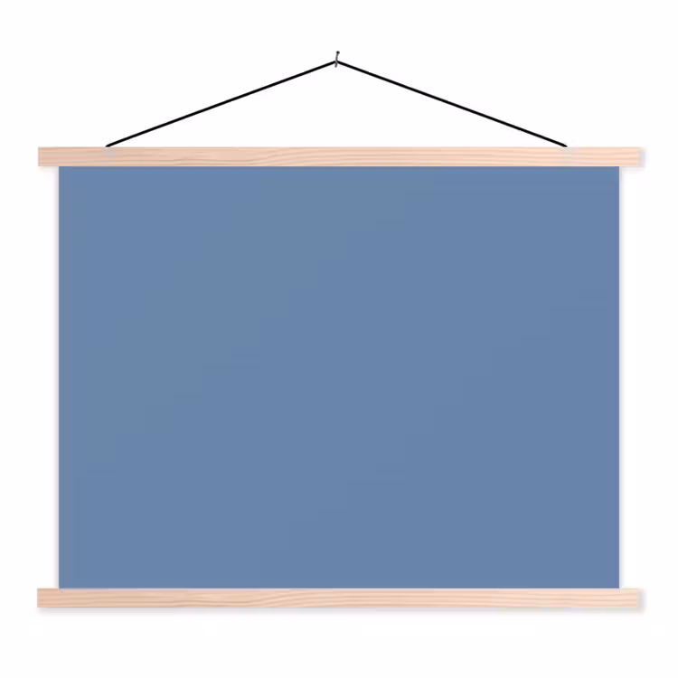 Schoolplaat - Denim - Breeze - Blauw — 1