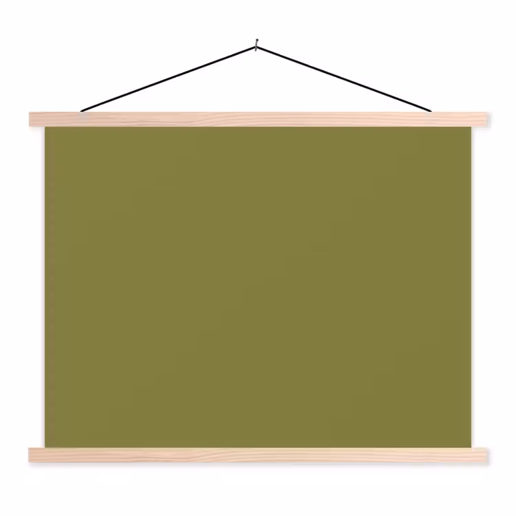 Schoolplaat - Juniper - Groen - Organisch — 1