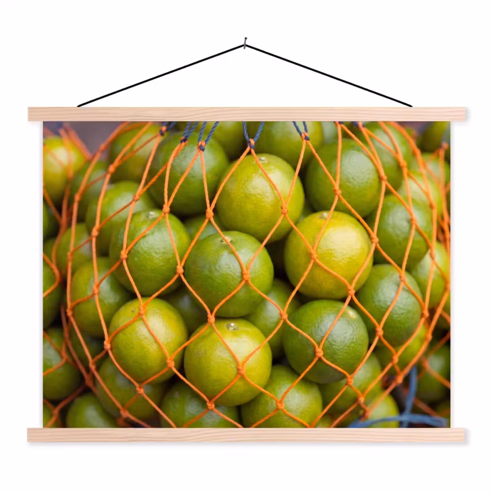 Schoolplaat - Eten - Net - Groen - Markt — 1