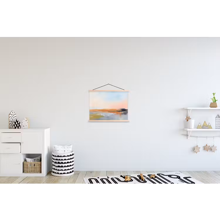 Schoolplaat - Abstract - Landschap - Horizon - Modern - Kleurrijk — 3