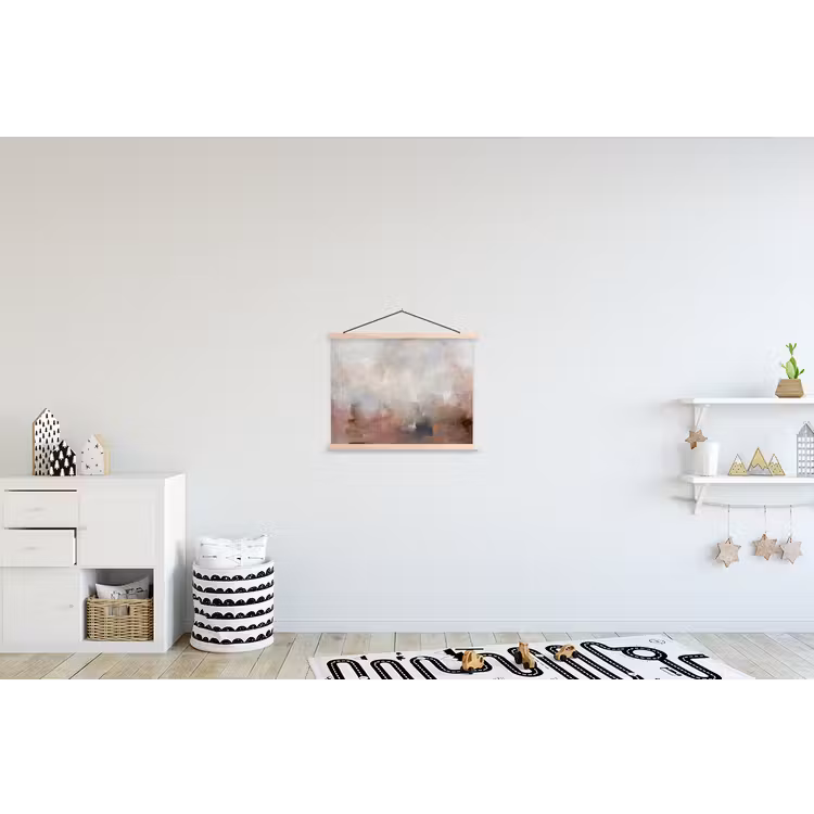 Schoolplaat - Abstract - Vloeiend - Kunst - Modern - Beige — 3