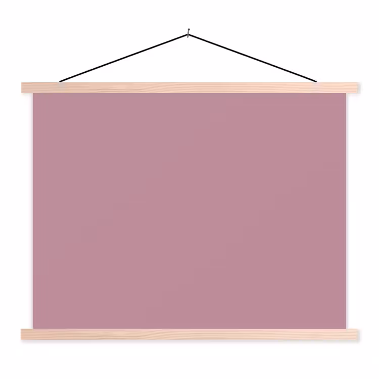 Schoolplaat - Dusty - Mauve - Paars — 1