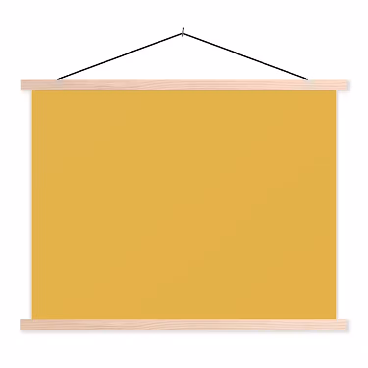 Schoolplaat - Joyful - Mustard - Geel — 1