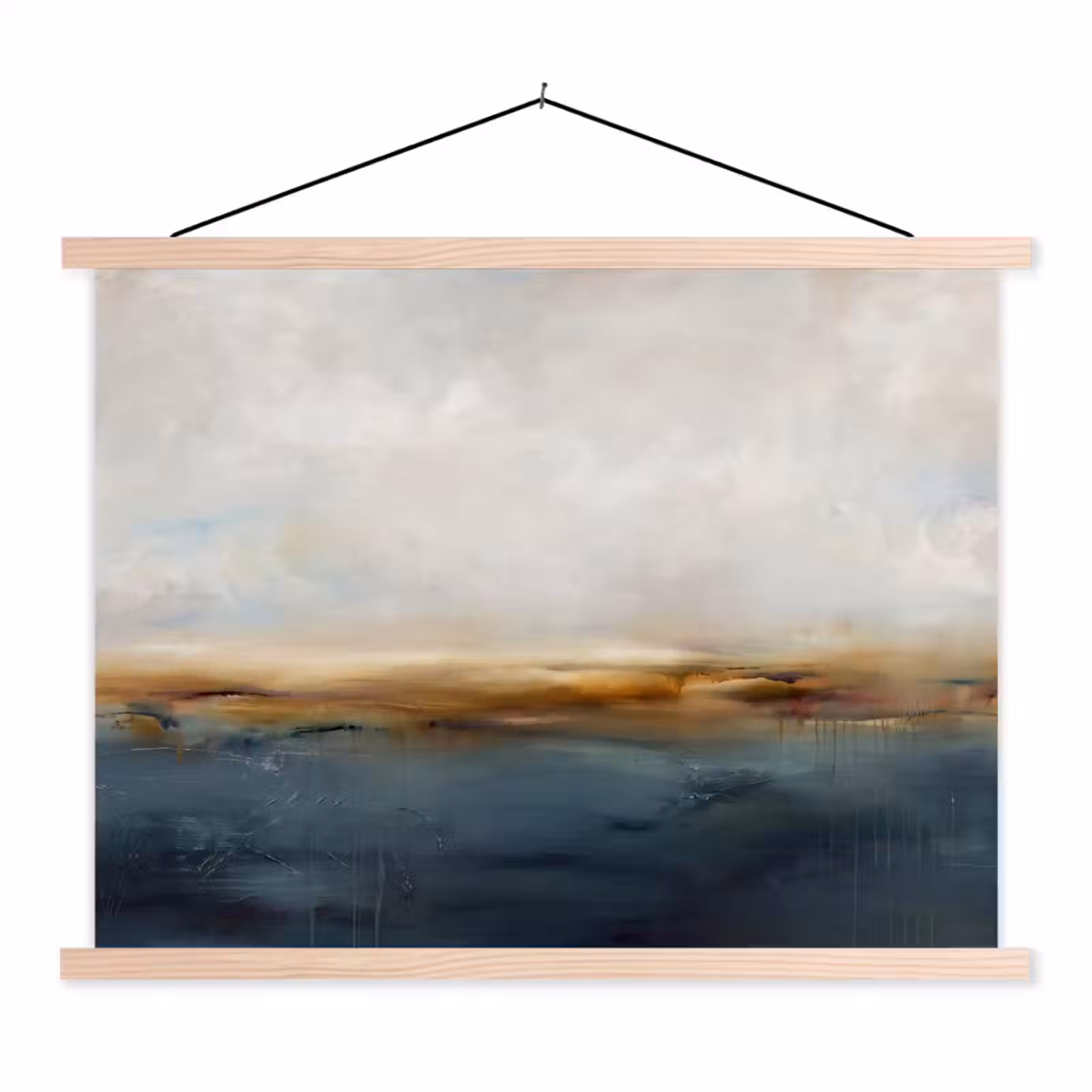 Schoolplaat - Abstract - Horizon - Water - Modern - Beige — 1