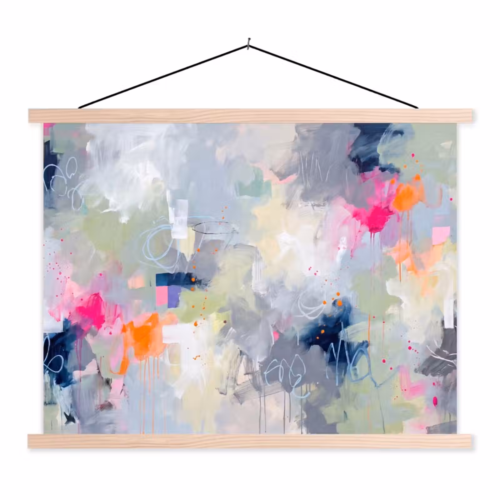 Schoolplaat - Abstract - Kleurrijk - Modern - Kunst — 1