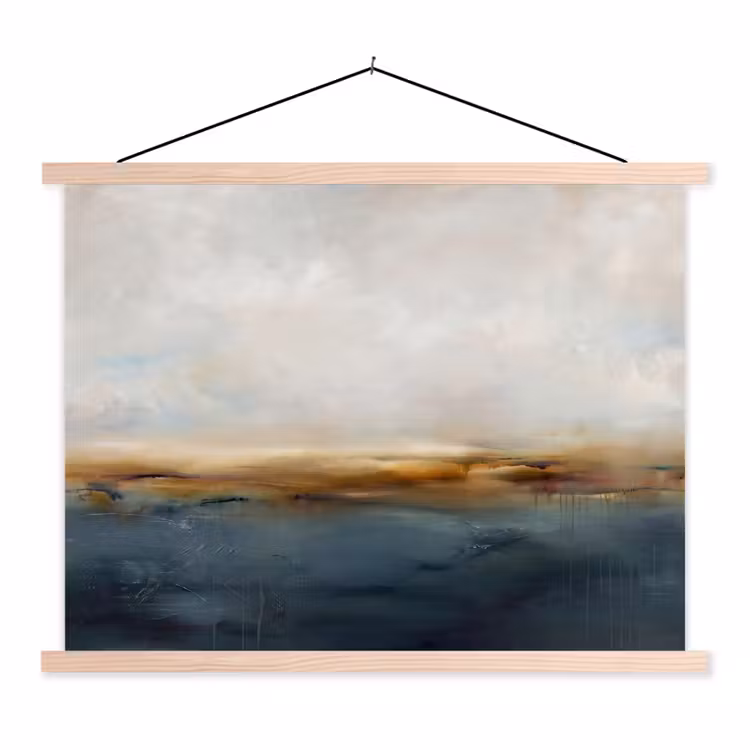 Schoolplaat - Abstract - Horizon - Water - Modern - Beige — 1