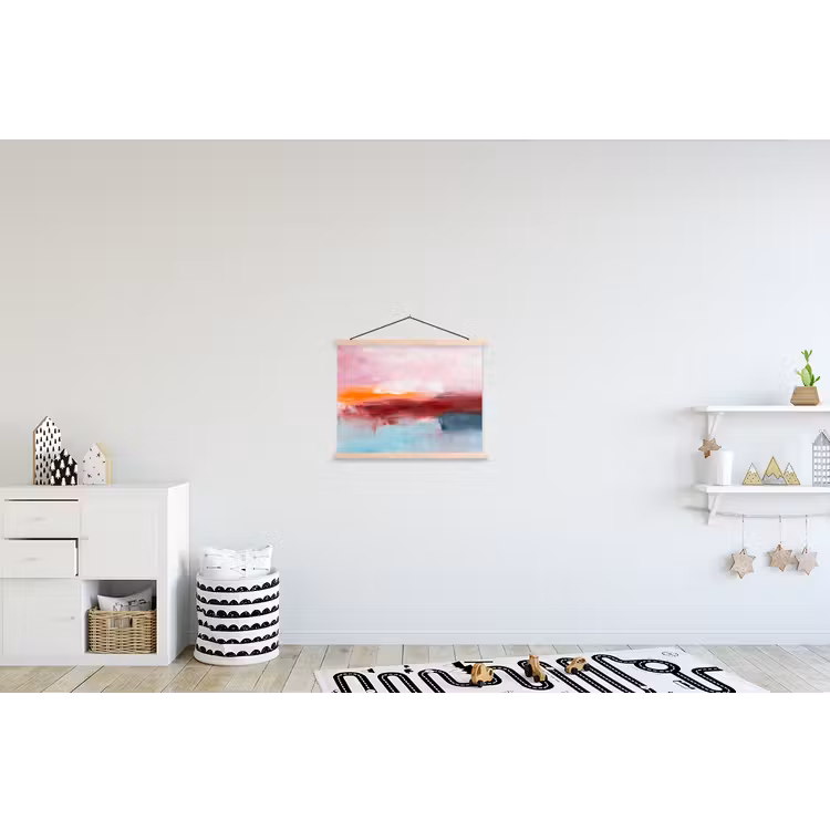 Schoolplaat - Abstract - Kleuren - Modern - Kunst - Roze — 3