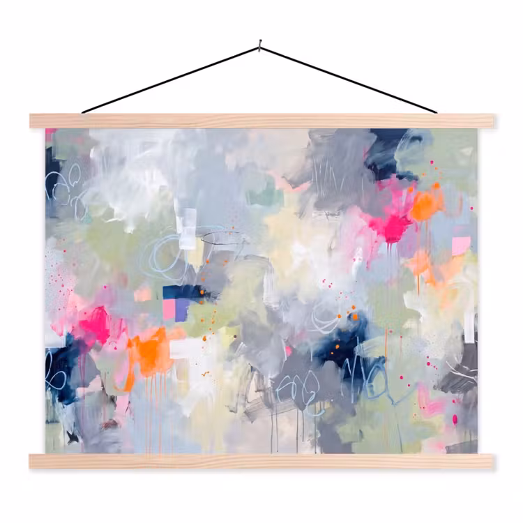 Schoolplaat - Abstract - Kleurrijk - Modern - Kunst — 1