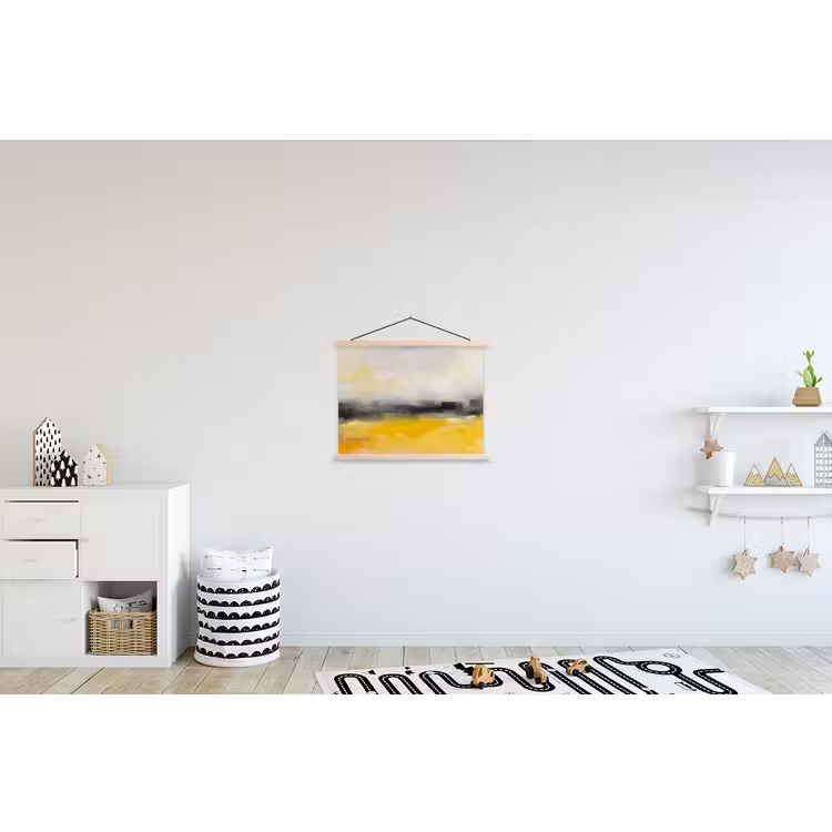Schoolplaat - Abstract - Landschap - Modern - Geel — 3