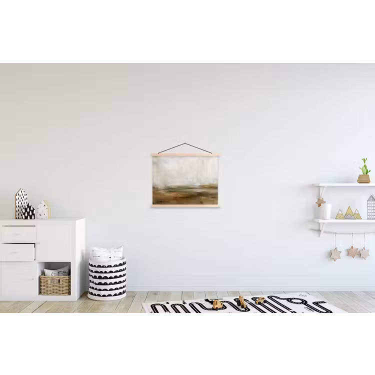 Schoolplaat - Abstract - Landschap - Natuur - Beige - Bruin — 3