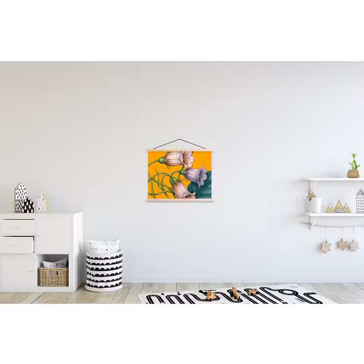 Schoolplaat - Bloemen - Botanisch - Geel — 3