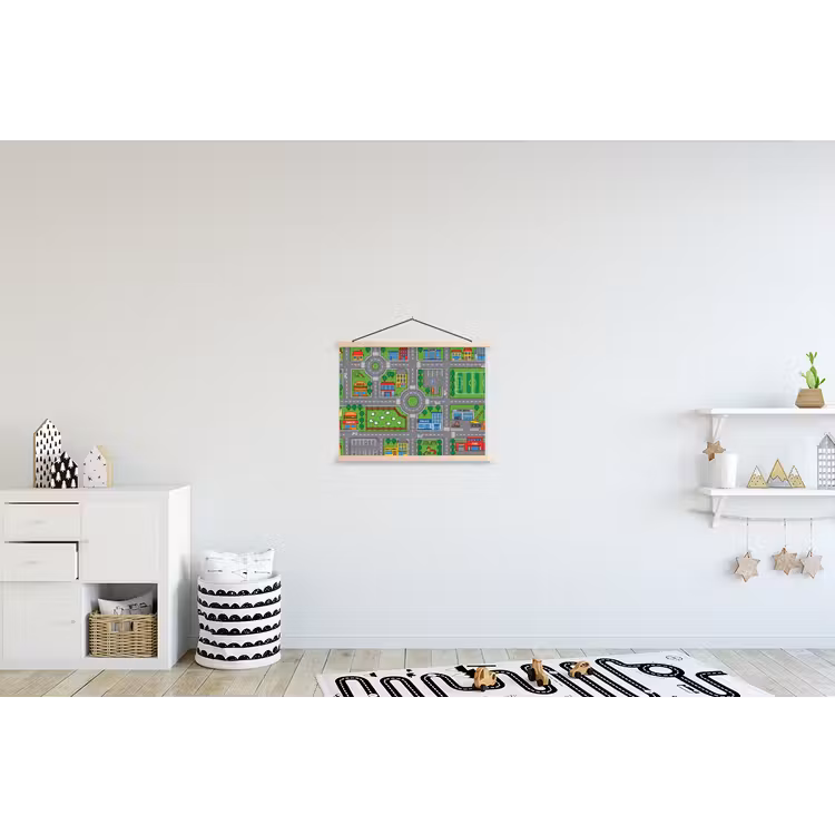 Schoolplaat - Gebouwen - Straten - Kinderlijk — 3