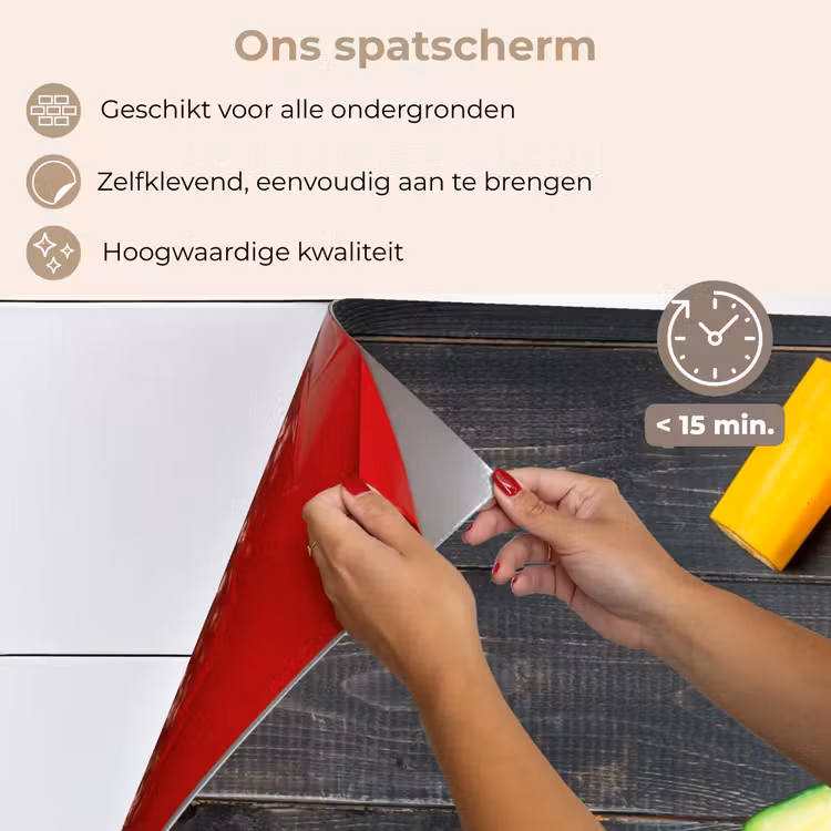 Spatscherm keuken - Fruit - Smoothie - Industrieel - Zomer — 4