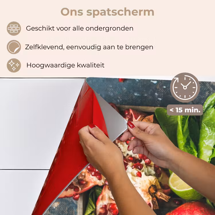 Spatscherm keuken - Fruitkist - Fruit - Smoothie — 4