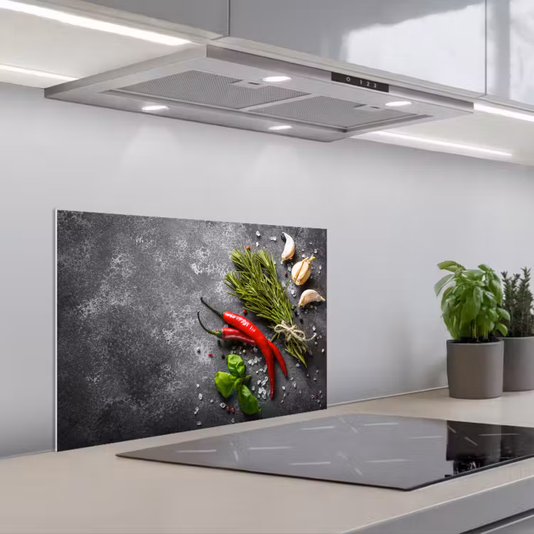 Spatscherm keuken - Contrast in Smaak en Textuur — 5