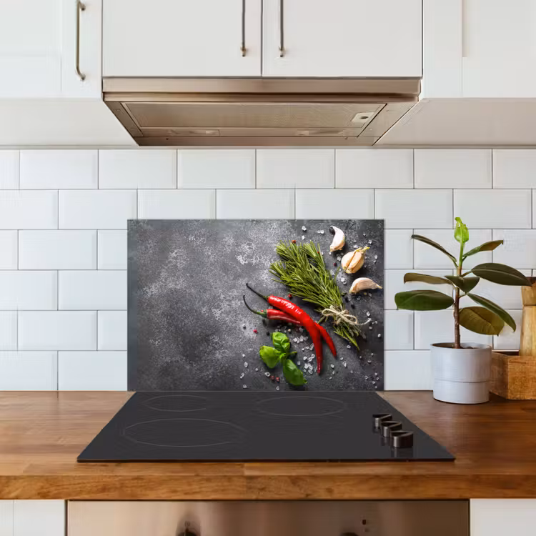 Spatscherm keuken - Contrast in Smaak en Textuur — 6
