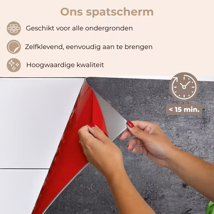 Spatscherm keuken - Gastronomisch Stilleven — 4