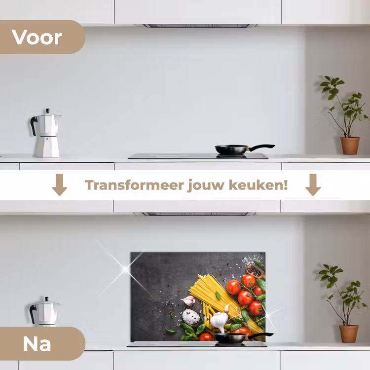 Spatscherm keuken - Italiaanse Kookinspiratie — 3