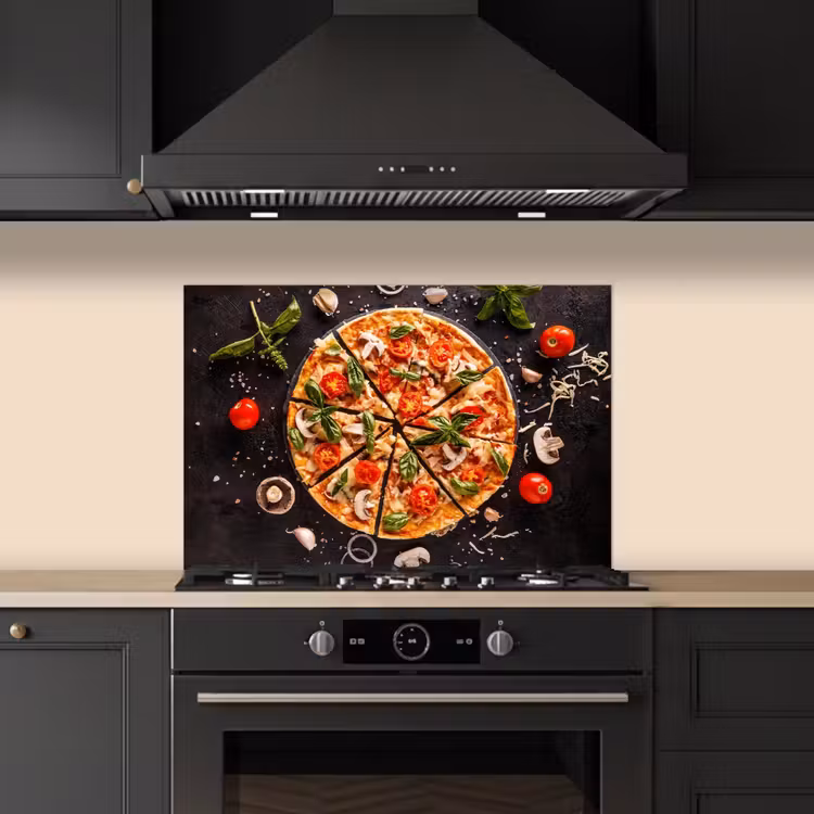 Spatscherm keuken - Mediterraans Feestmaal — 2