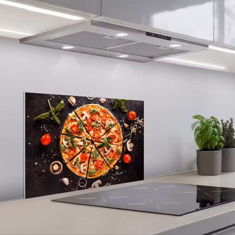 Spatscherm keuken - Mediterraans Feestmaal — 5