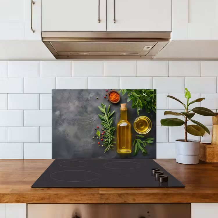 Spatscherm keuken - Mediterrane Keukenessenties — 6