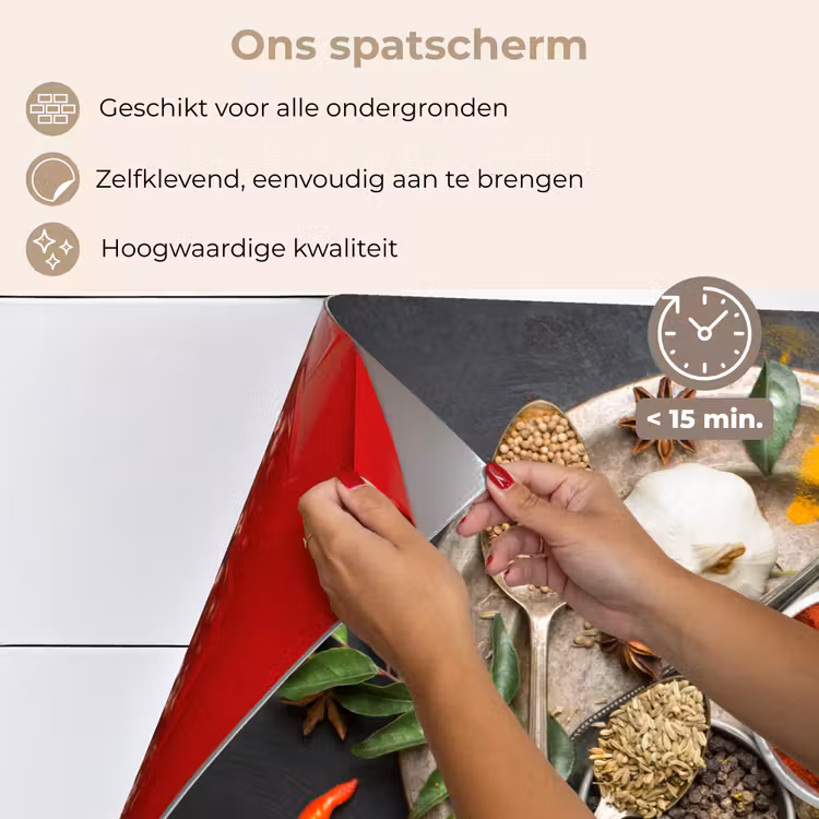 Spatscherm keuken - Smakenpalet — 4